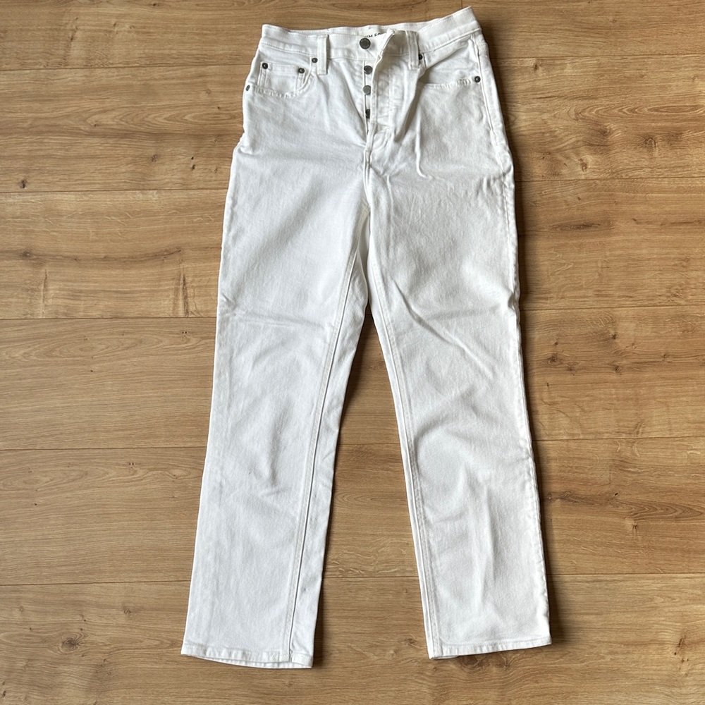 Denim Forum The Arlo High Rise Straight Leg Jean